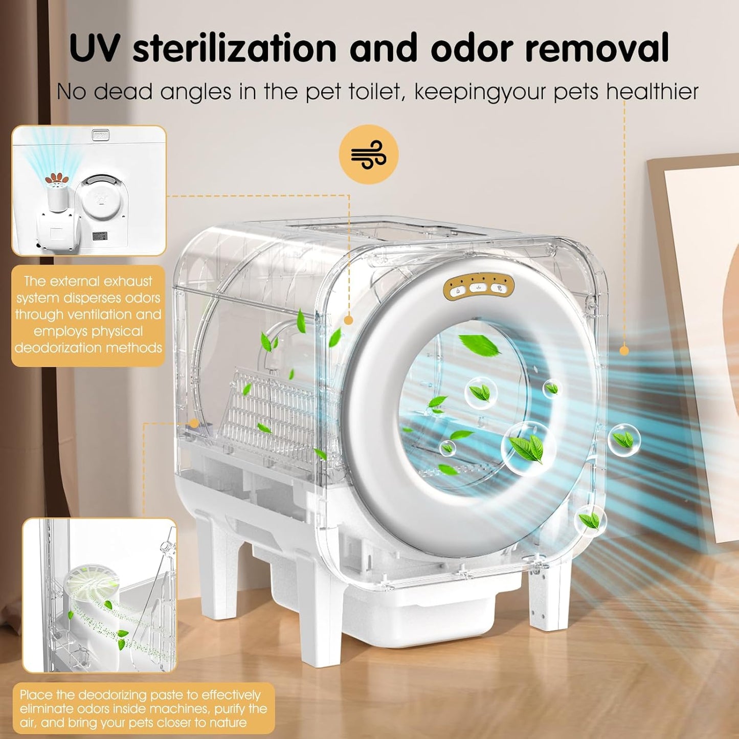 Smart Automatic Cat Litter Box