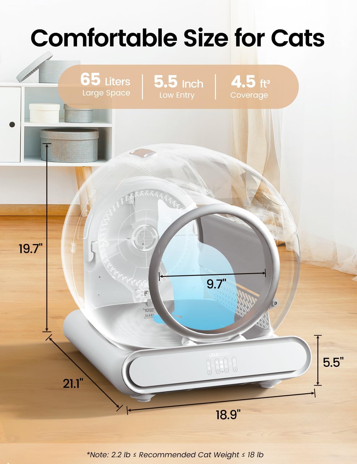 Self Cleaning Cat Litter Box