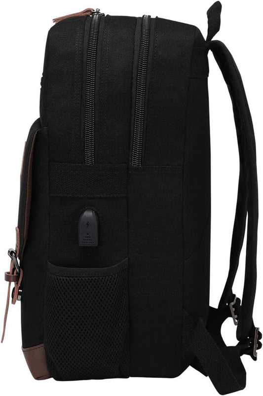 Friendly Canvas Backpack for Men Women