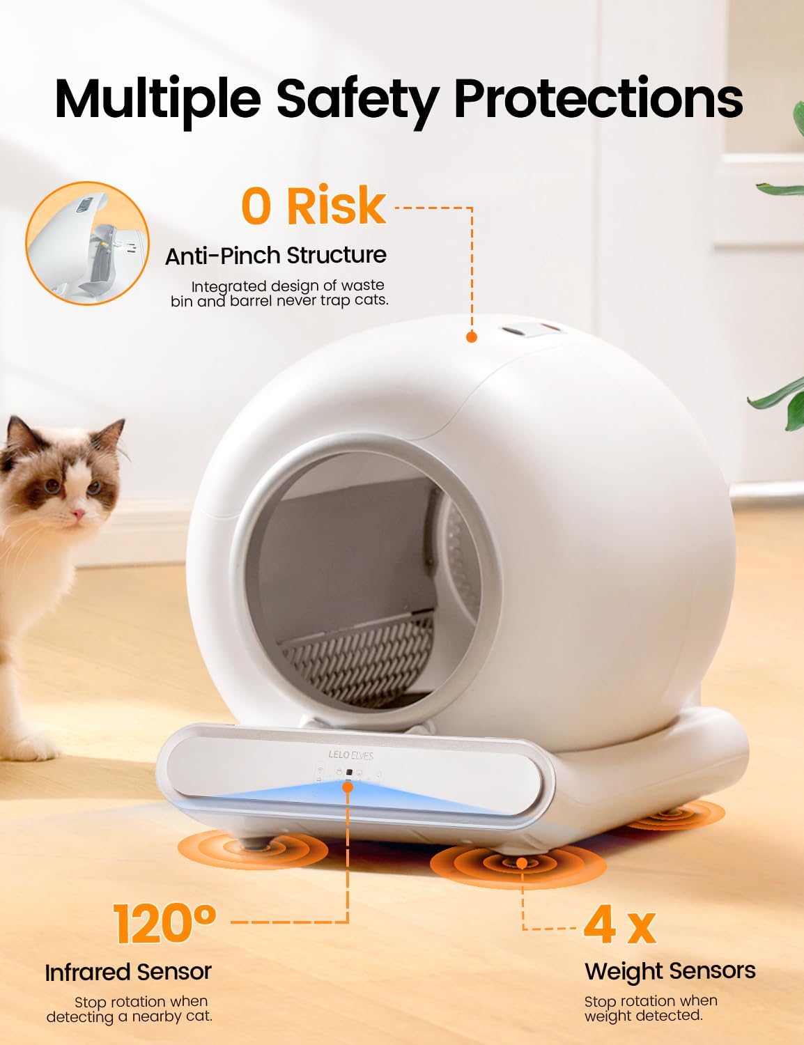 Self Cleaning Cat Litter Box