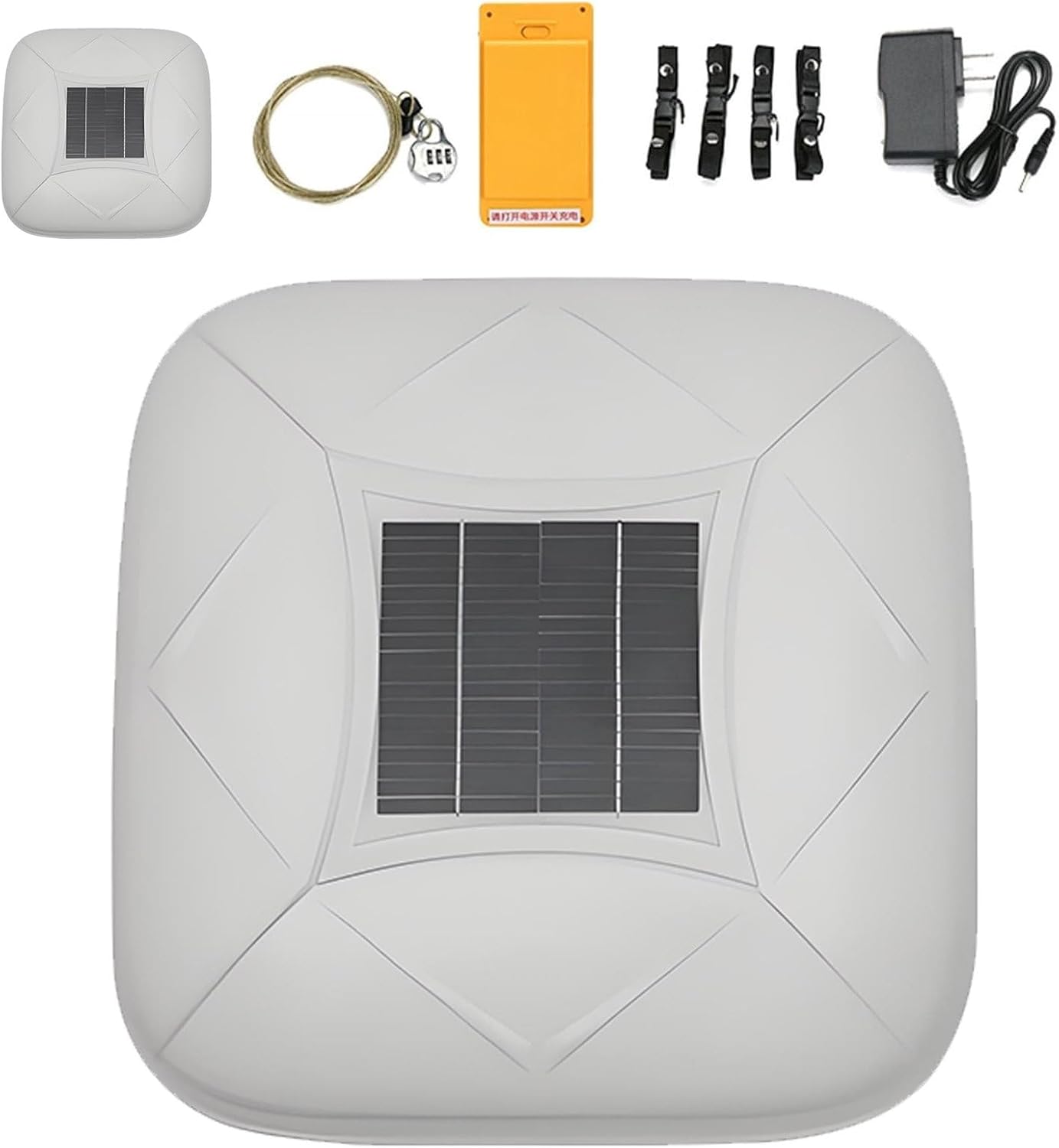 Solar-Powered Smart Car Cover with Remote Control
