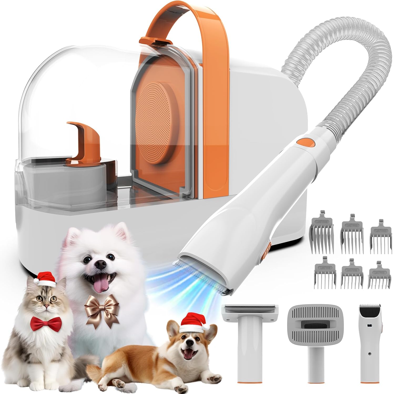 Dog Grooming Kit with Pet Clippers