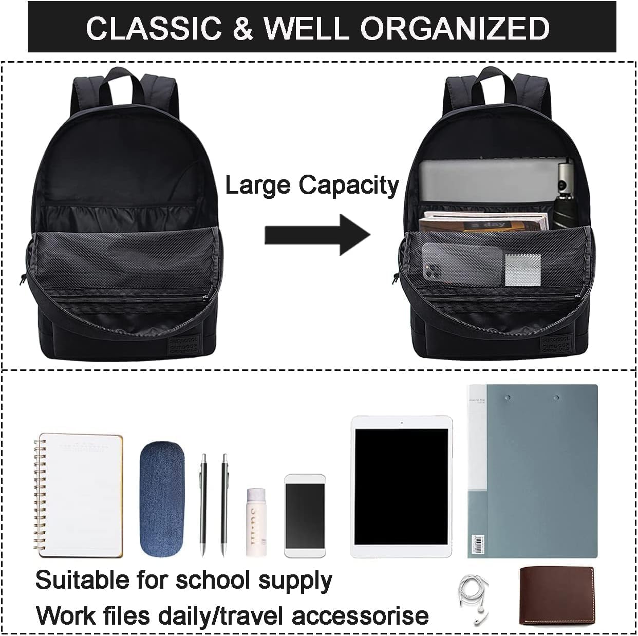 Casual Laptop Backpack 