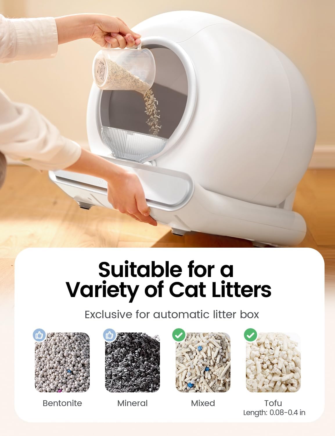 Self Cleaning Cat Litter Box