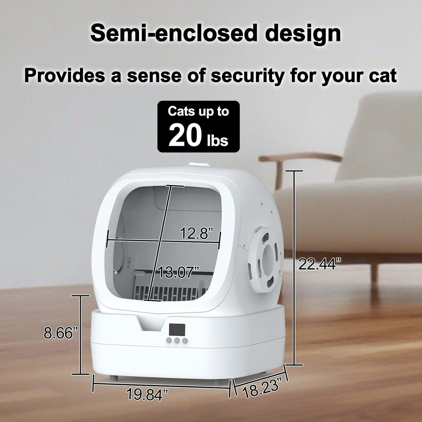 Automatic Cat Litter Box Self Cleaning