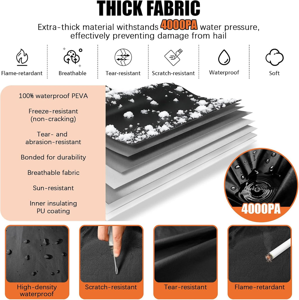 Snow Hail Dust Sun Protection, Winter Outdoor Covers