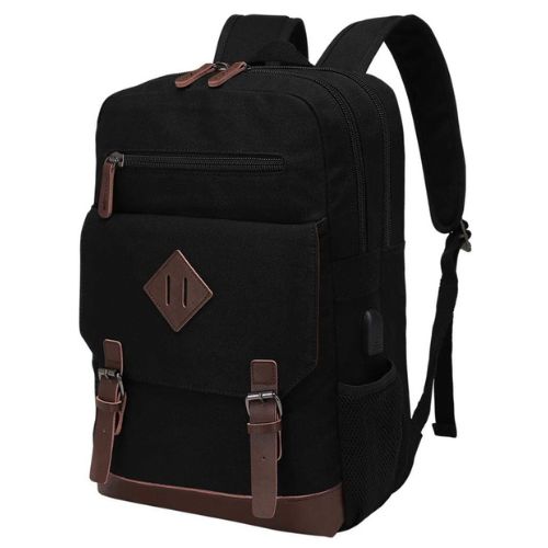Friendly Canvas Backpack for Men Women